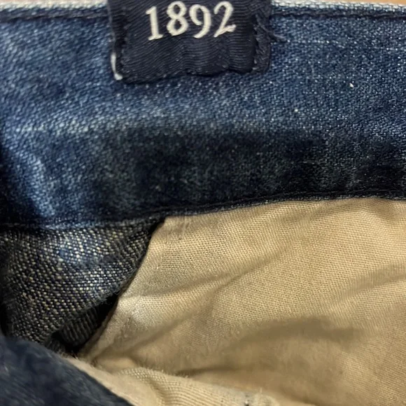 Abercrombie & Fitch Rare Vintage 1892 Wide Leg Flared Jeans Size 6 - Picture 3 of 11